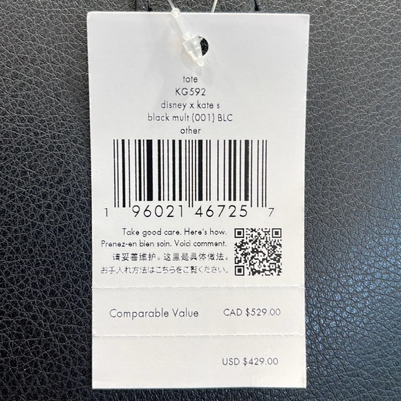 Disney X Kate Spade New York Reversible Minnie Large Tote
NWT - Picture 8 of 16